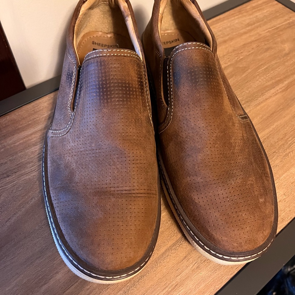 Johnston & Murphy Brown Leather Loafers